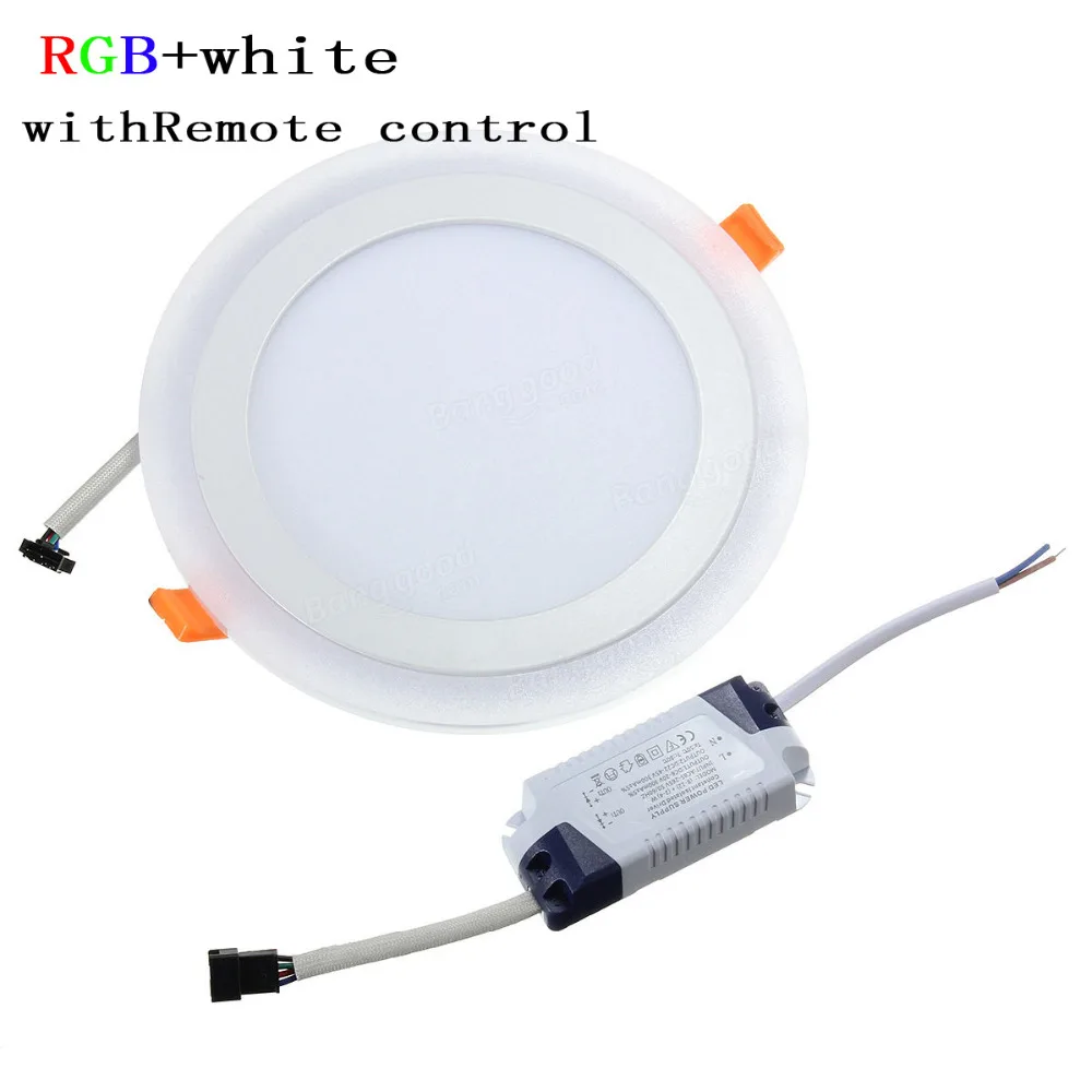 2017 New 6W 9W 18W 24W LED RGB Concealed Ceiling Panel Down Light Lamp