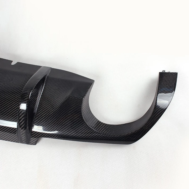 Диффузор для губ заднего бампера из углеродного волокна для Volkswagen VW Scirocco R Bumper 2008