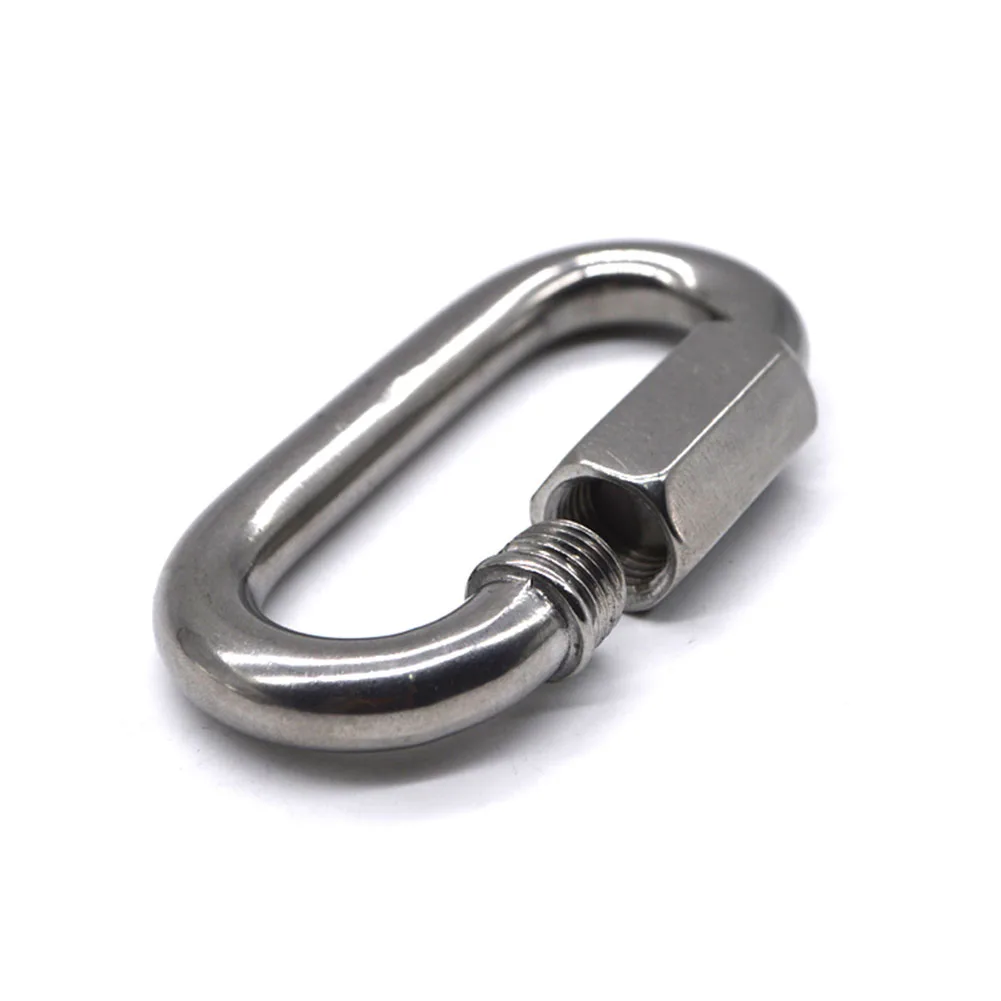 مشبك معدات الصيد في الهواء الطلق تسلق المدمجة البيضاوي قفل حلقة تسلق كليب تسلق الجبال هوك دائم المفاتيح موثوق