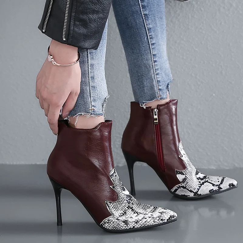 

Ankle boots for women Sneak Martin boots Size 34-43 Women boots Short plush Warm Winter boots Waterproof Thin heels Botas mujer