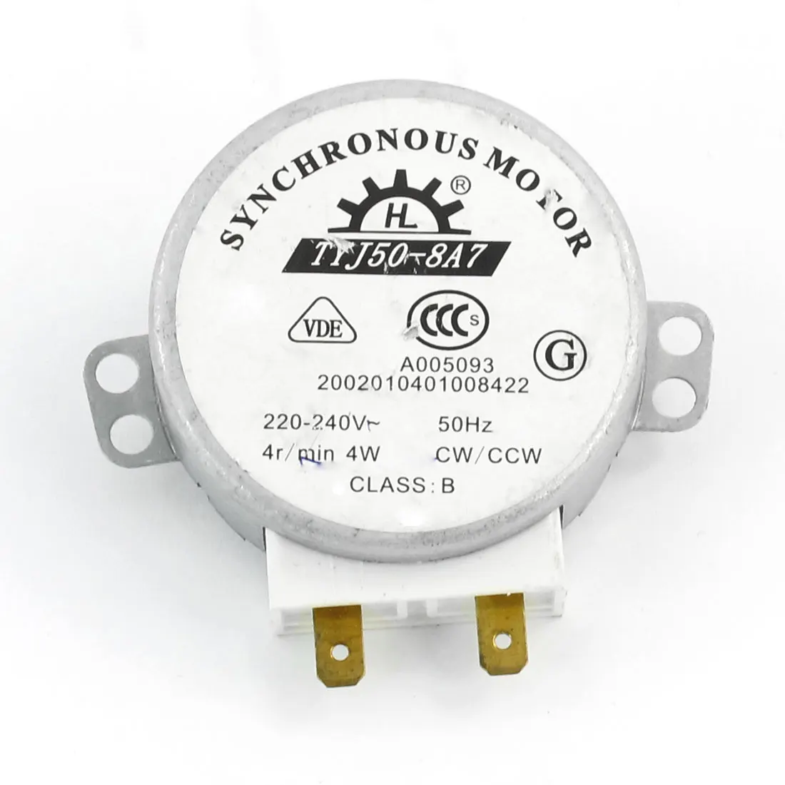 

UXCELL Ac 220V/240V Cw/Ccw 4W Microwave Oven Turn Table Synchronous Motor For Fan Warm Air Blower Electric Heaters Burn Oven