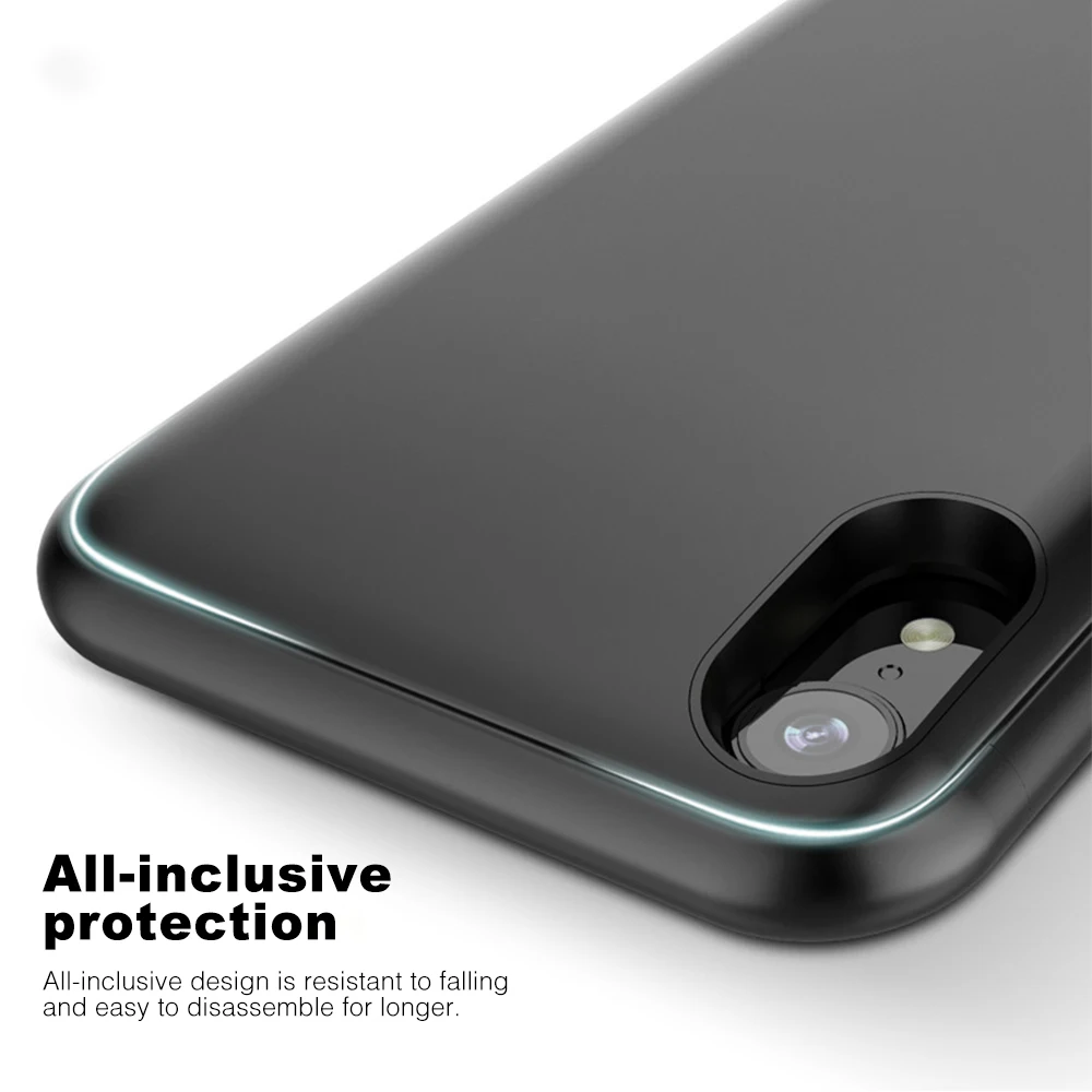 Battery Case Power Bank For iphone X XS XR XS MAX Magnetic Battery charger case For iphone 6 6s 7 8 plus Adsorption Powerbank