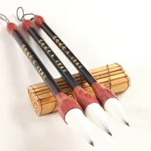 Отличное качество китайской каллиграфии кисти ручка высокого класса шерстяная уизель множество волокон кисть для письма четыре драгоценности Scholar