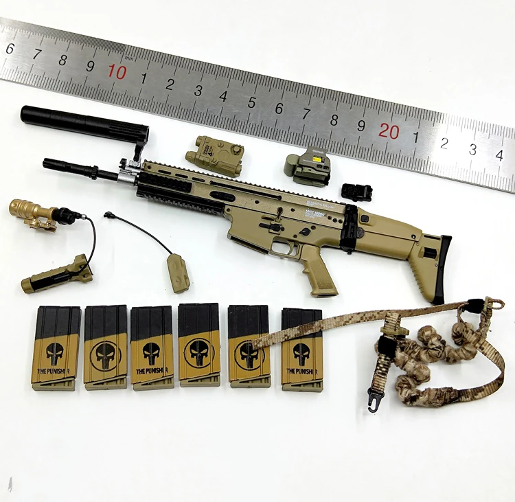 

1/6 M012 US NAVY SEAL MK17 Gun Weapon Set Models for 12''Action Figures