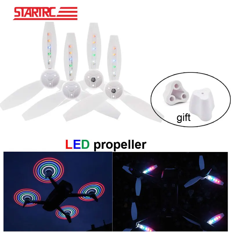 

STARTRC Parrot Bebop 2 Flash LED Propellers For Parrot Bebop 2 Drone Accessories Free Shipping