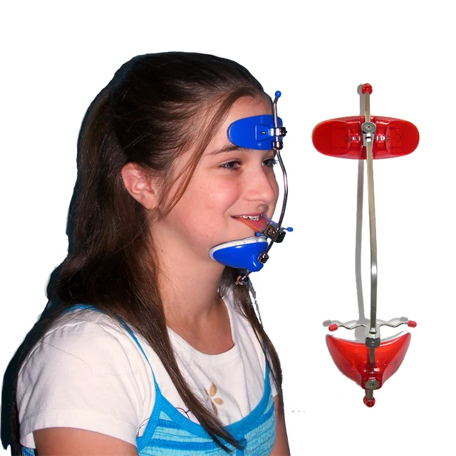 Single bar Underbite correction face mask/Single Pole Orthodontic face