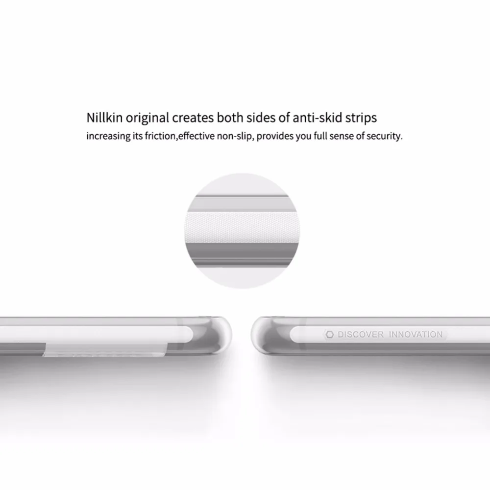 Nillkin Nature Transparent Clear Soft silicon TPU Protector cover for iphone X case cover 5.8'' for iphone x case for iphone x