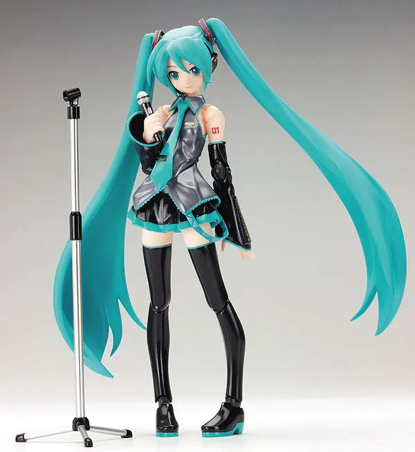 

Anime Hatsune Miku Figma 014 Anime Figure Miku PVC Action Figure Gift For Children Brinquedos Kids Toys Juguetes 6" 15CM