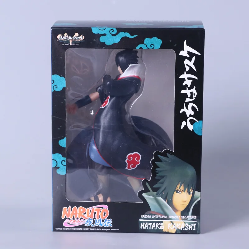 Японские Аниме фигурки Наруто игрушки Uchiha Sasuke фигурка 17 см ПВХ Модель игрушка