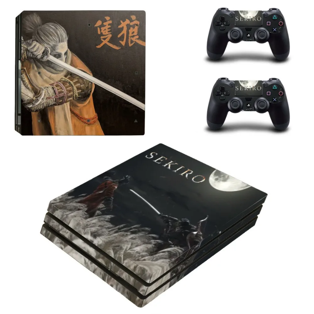 Sekiro PS 4 Vinilo Pegatinas PS4 Pro стикер кожи виниловые наклейки Playstation Обложка Наклейка