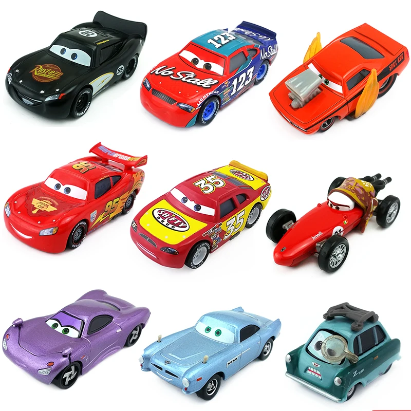 Disney Pixar Cars 2 & 3 McQueen Sheriff тракторный Lizzie 1:55 литая металлическая модель игрушечный