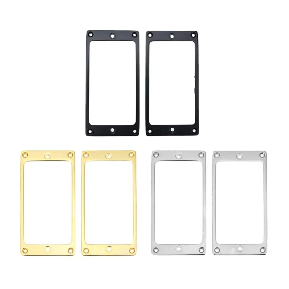 

2pcs Flat Neck Electric Guitar Humbucker Pickup Frame Mounting Ring