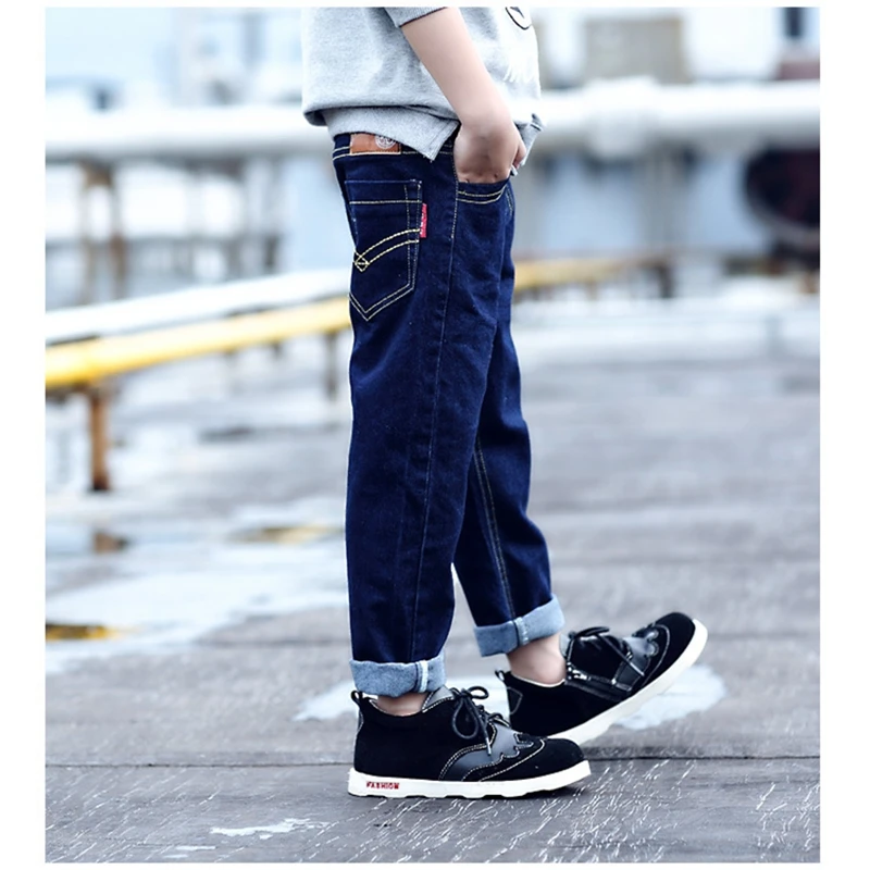 Baby Boys and childrens jeans Pants clothes In the spring and autumn Stylish and simple Boys kids leisure Clothing lrzlyx06 (14)