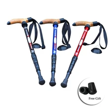 Kabuda Ультралегкая 7075 мини-трость, складная трость для ходьбы, альпеншток, трость для скалолазания, регулируемая полоса, алюминиевая палка