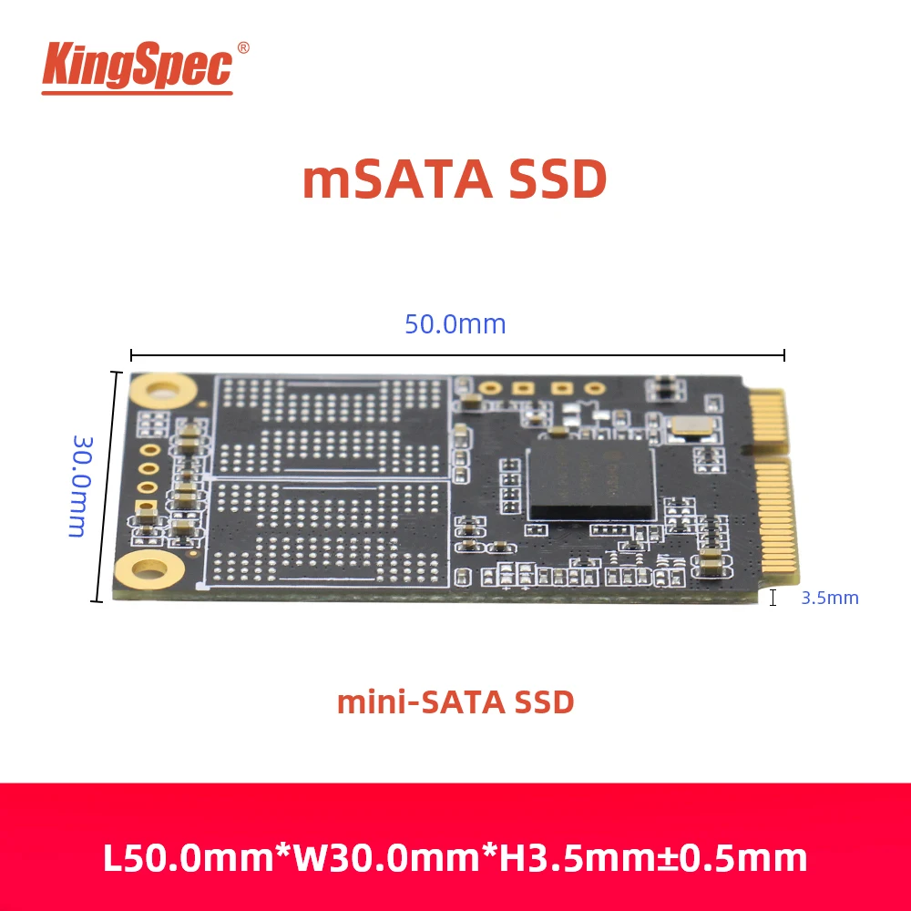  High Capacity msata ssd KingSpec SSD 512GB 1TB 2TB hdd msata wholesale ssd Internal Hard Drive for 