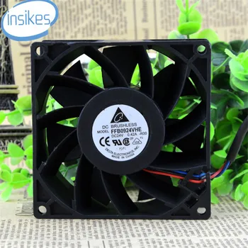 

FFB0924VHE DC 24V 0.42A 3800RPM 9238 9cm 92*92*38mm 3 Wires Double Ball Bearing Inverter Cooling Fan