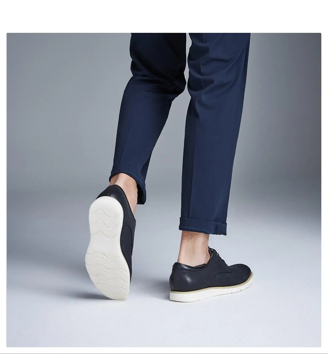  Xiaomi Devil men lightweight business leather shoes Slow shock Wear resistant Luxury Casual Shoes S