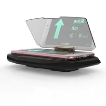 Мобильный телефон Автомобильный держатель лобового стекла проектор gps HUD Дисплей навигации gps мобильный телефон кронштейн Держатели