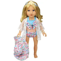2018-Summer-Set-for-18-American-Girl-Doll-43cm-Baby-Born-Doll-Clothes-Bikini-Cap-Swimming.jpg_640x640