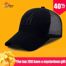 Letter Summer Mesh Cap Men Gorras Para Hombre Baseball Cap Daddy Hats Women Snapback Fashion Cap Sun Hat face caps