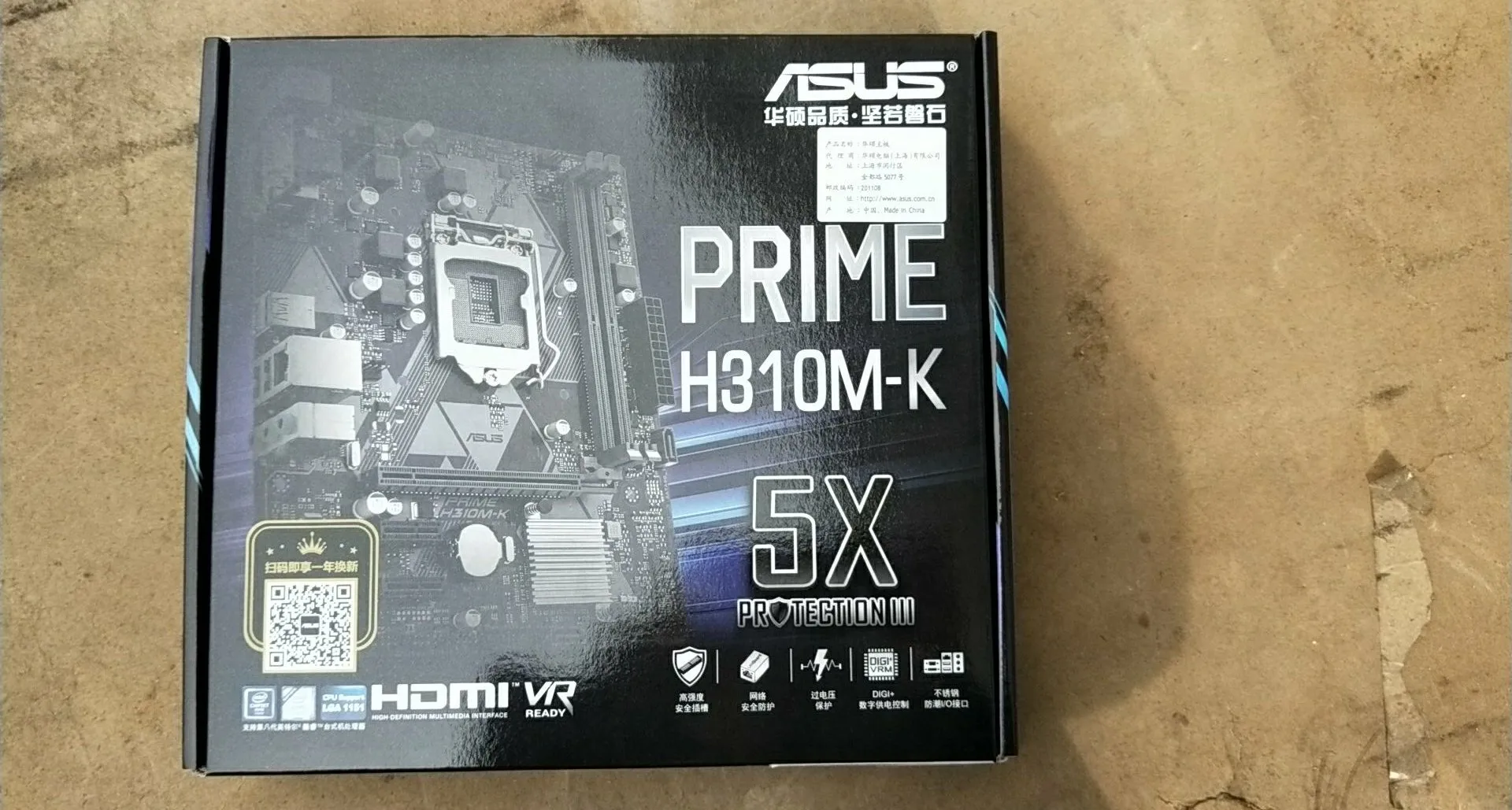 Asus Prime H310m K Primer H310m K R2 0 Apoyo A 8100 De 8400 A 8600k 8700 Placas Base Aliexpress