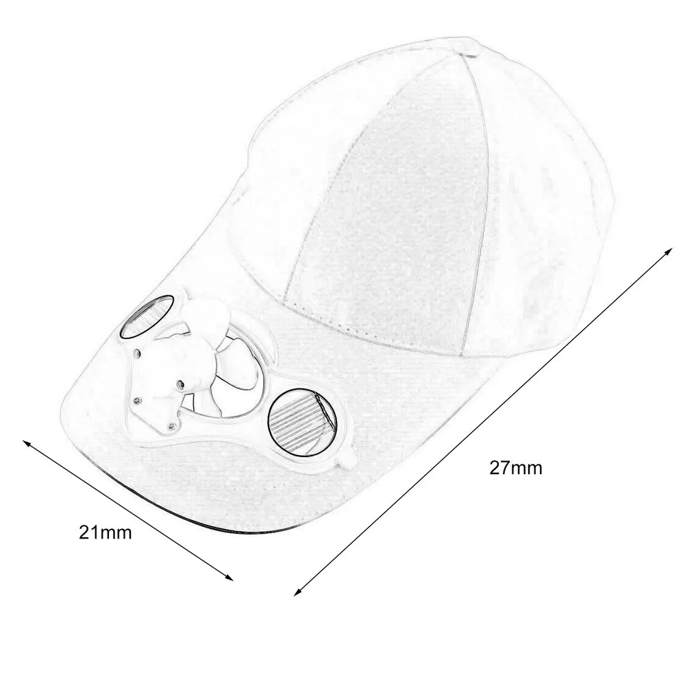 Мини-вентилятор для рыбалки, летняя спортивная уличная Кепка, кепка с солнечным питанием от солнца, крутой вентилятор для езды на велосипеде, экономия энергии, не требует батареек
