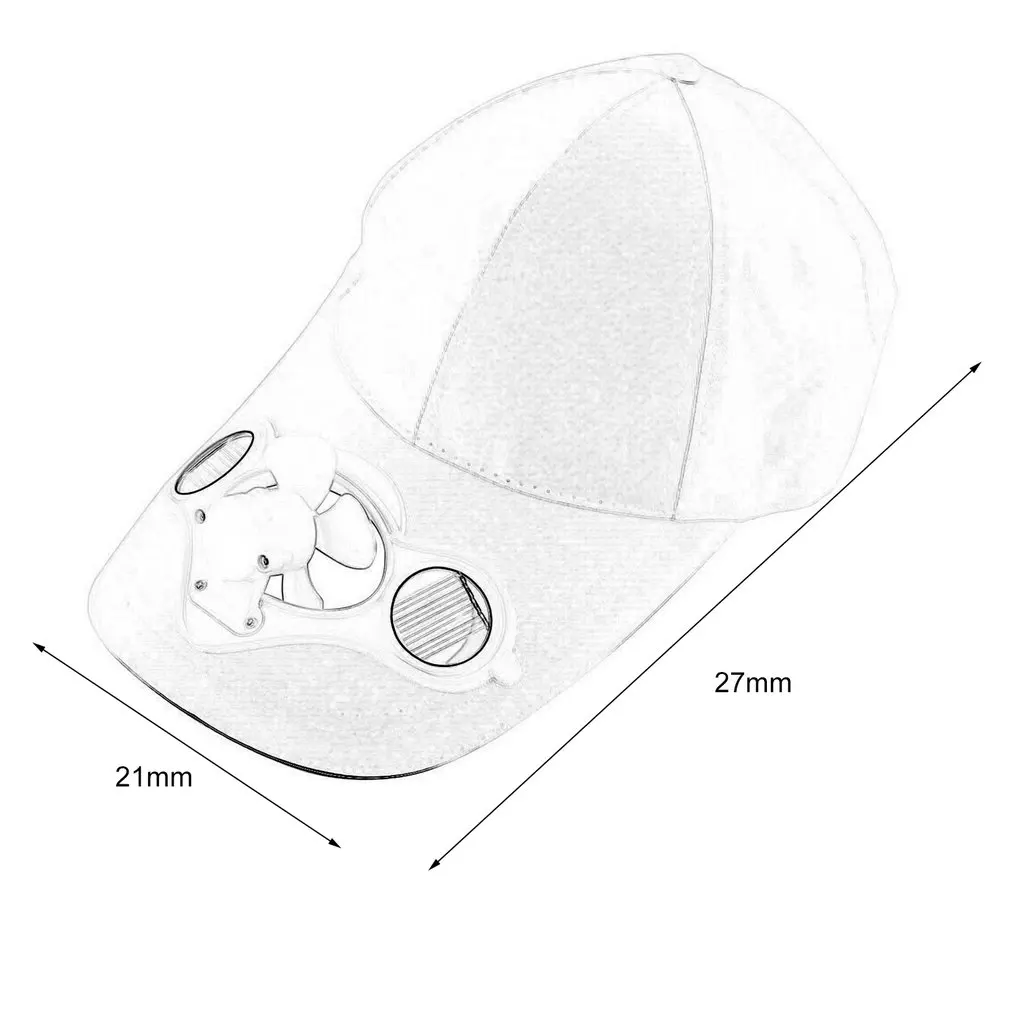 Mini Fan Fishing Summer Sport Outdoor Hat Cap With Solar Sun Power Cool Fan For Cycling Energy Save No Batteries Required Mini Fan Fishing Summer Sport Outdoor Hat Cap With Solar Sun Power Cool Fan For Cycling Energy Save No Batteries Required