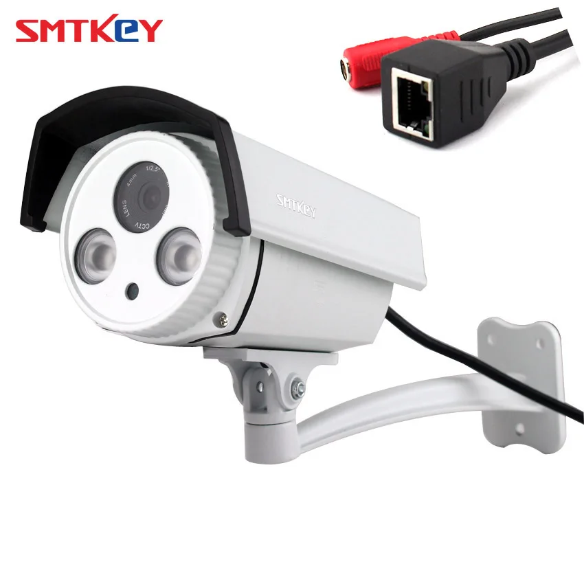 

SMTKEY CCTV IP Camera 960p 3.6mm lens 1.3MP network outdoor IR Array LED Night Vision security IP camera
