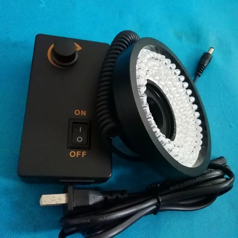 

HD3 LED Ring Lights Lamp Bevel White Light Machine Vision Light Adjust Brightness Lens Illumination Aluminum Ring Lighting