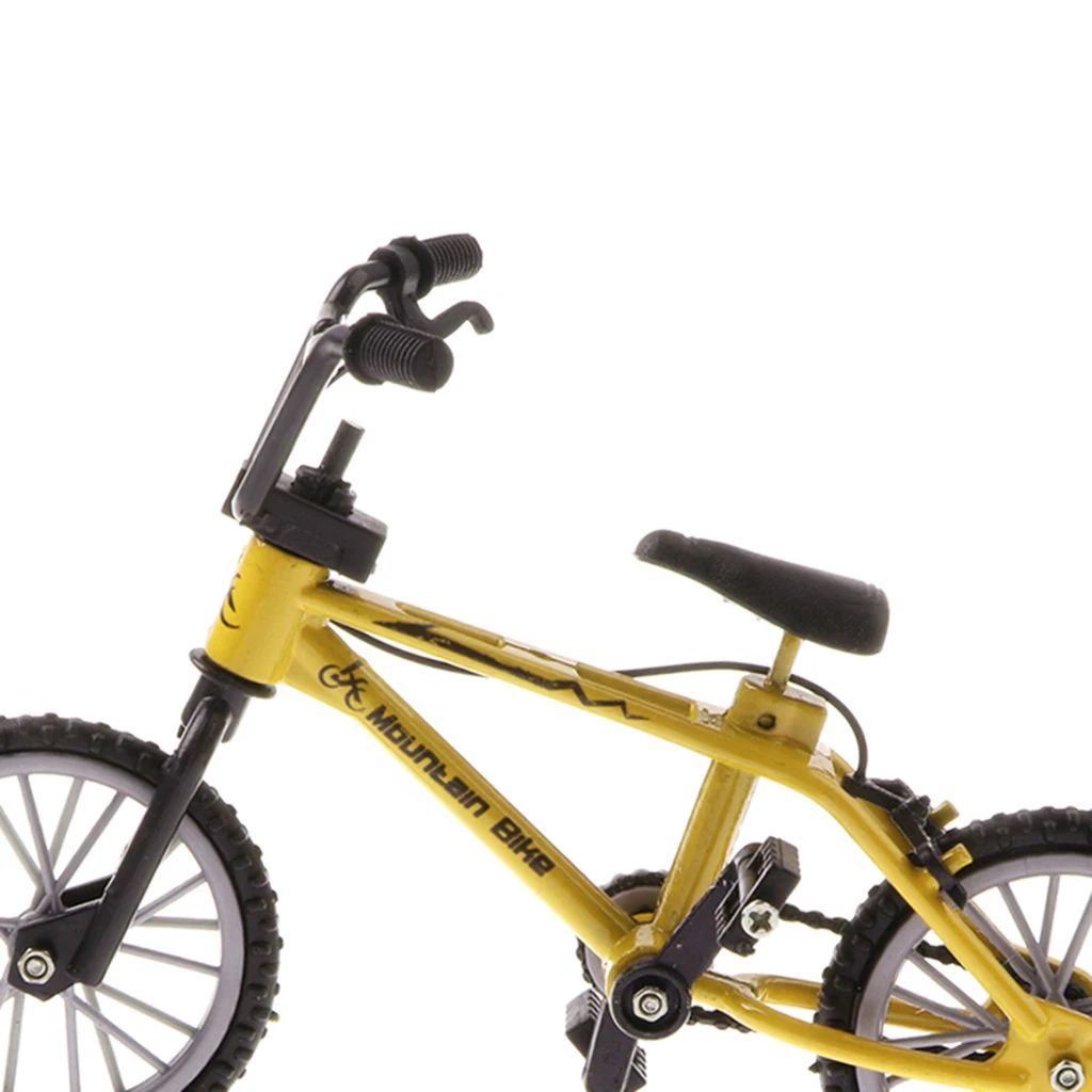 1:24 Miniature Alloy Finger Bike Mountain Bicycle Diecast Vehicle  Model Desk Gadget Toy