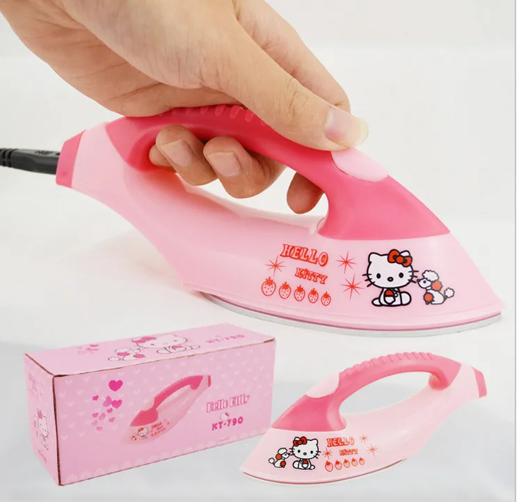 

2018 new cute mini electric iron iron miniature portable travel ironing machine