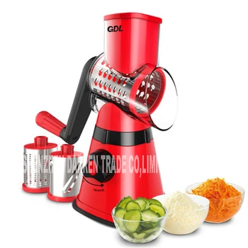 

PS-336H Manual roller shredder slicers tool cut fruit Multi-function stainless steel Fruit Vegetable Tools Mo powde shredding