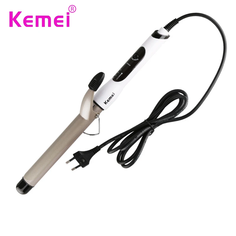 

KM-1001A Kemei Electric Fast Heat Hair Curler Irons Roller Wave Curly Adjstable Temperature Display Salon Hairdressing