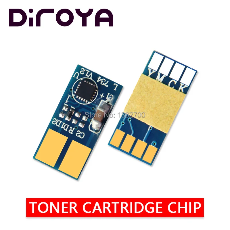 C734A2KG C734A2CG C734A2MG C734A2YG тонер-картридж чип для lexmark C734 C736 X734 X736 X738 C730 цветной принтер