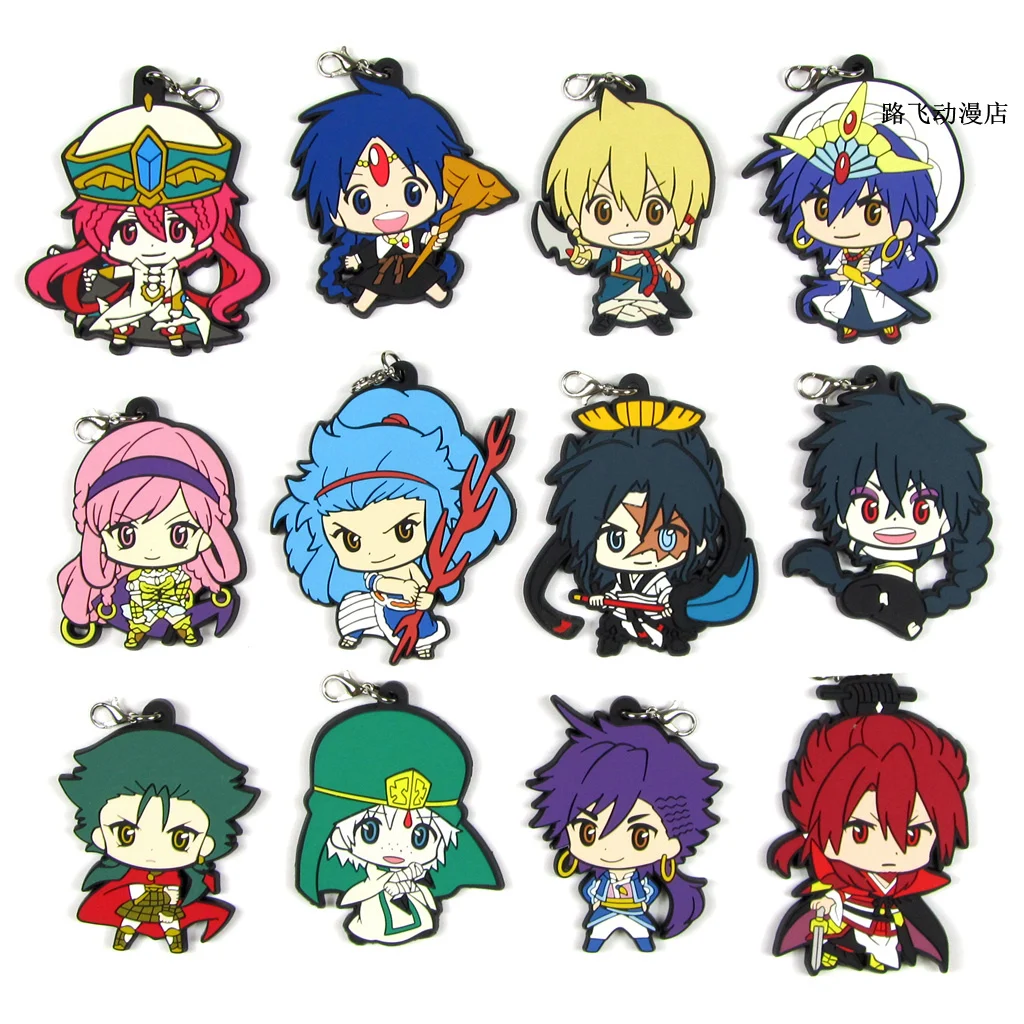 Экшн фигурка из аниме MAGI Judaru Ren Kouha Kougyoku RyoJu Kouen Magi модель резины брелок с подвеской