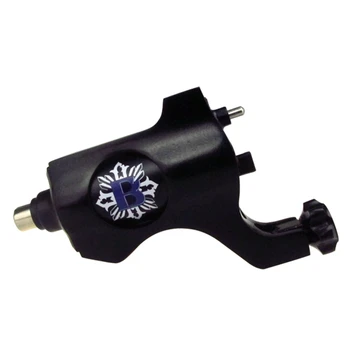 

Hot Hot Hot Black Bishop Tattoo Rotary Gun RCA Connection Tattoo Machine Gun For Liner&Shader Tattoo Supplies Free shippin