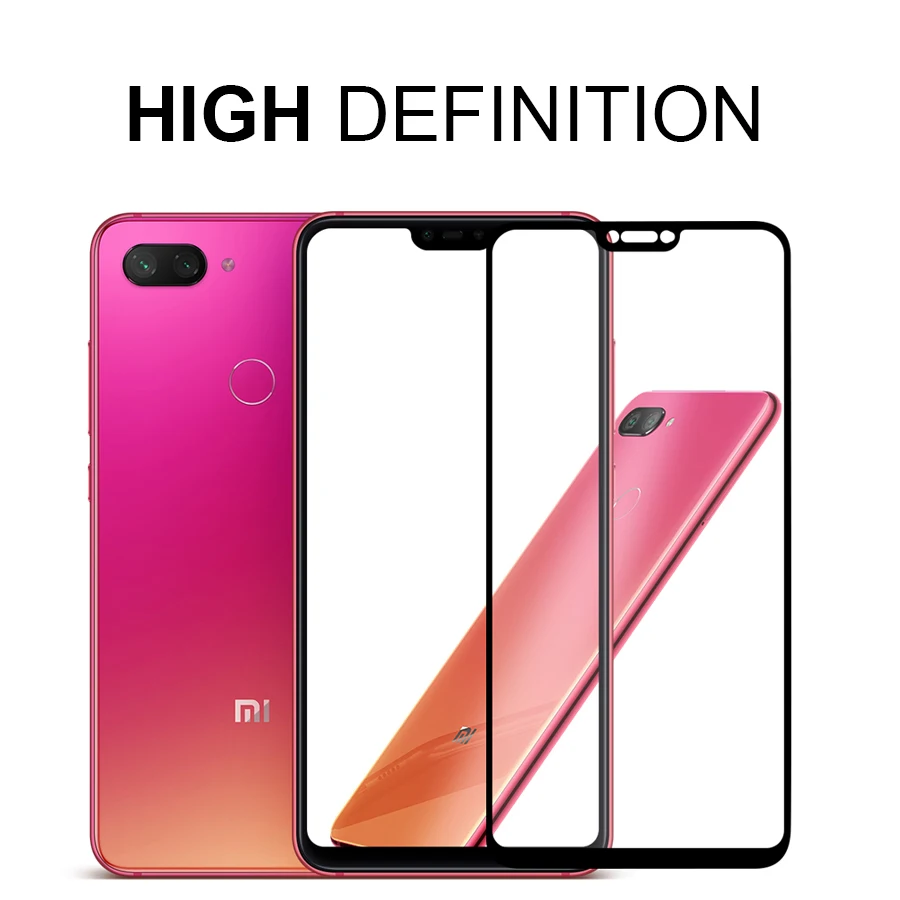 75-Pcs-Lot-2-5D-Premium-Tempered-Glass-for-Xiaomi-Mi-8-Lite-Full-Coverage-Screen