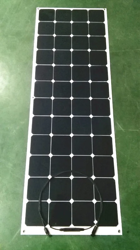 

200w ultra-high power semi-flexible solar panel, photovoltaic power generation, 18vDC