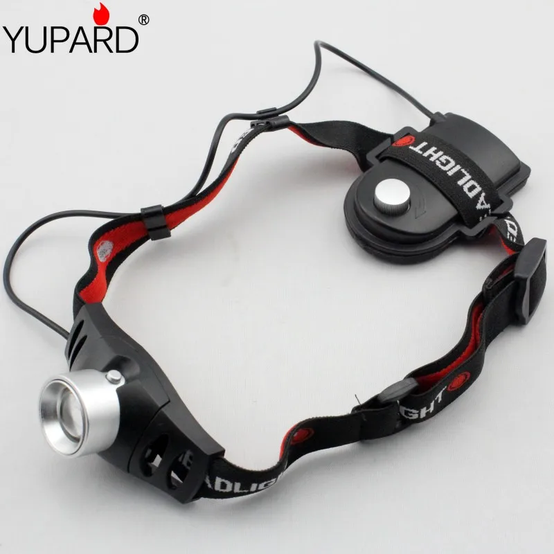 YUPARD Ultra Bright 500 Lumen Q5 LED Headlamp Headlight Zoomable camping lantern hunting fishing Outdoor Sport AAA battery | Лампы и