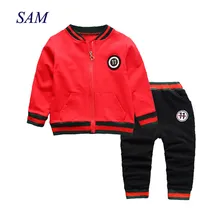 2019 new children boys clothing sets kids cotton sets spring autumn boy outfit 3pcs sports