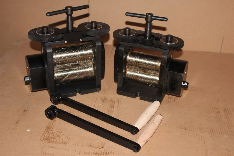 Jewelers Rolling Mill Combination Flat Square & Half Round 130 mm Width