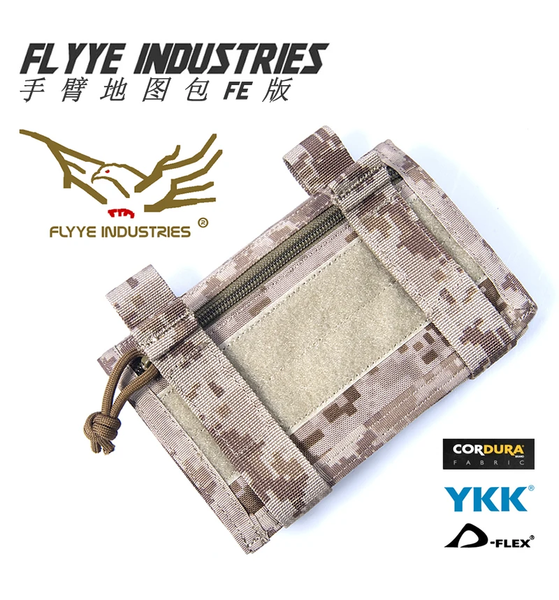 

FLYYE FY-PH-C028 Camping Bag Map Fe Arms Package Wrist Length Bag Outdoor Map Pack