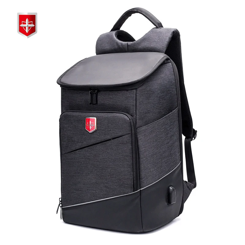 

New Men's Backpack Swiss USB Charge 15inch Laptop Backpacks For Teenager Fashion Mochila Women Leisure Travel bagpack anti thief
