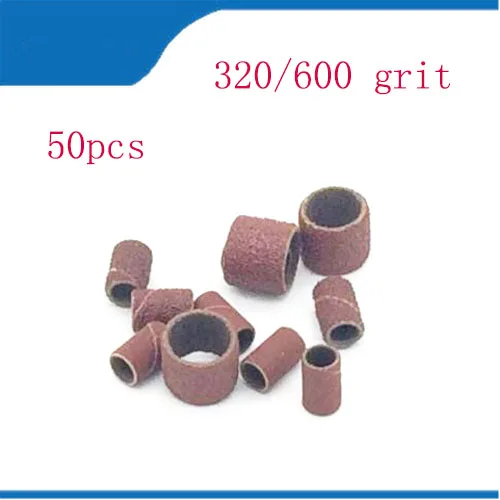 50PCS 320/600 grit Drum Sanding Kit Abrasive Tool with inside diameter