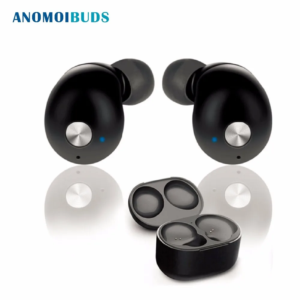 

Anomoibuds Wireless Earbuds Bluetooth Earphones, Mini True Wireless Stereo Bluetooth Earphones Cordless Sweatproof Ear