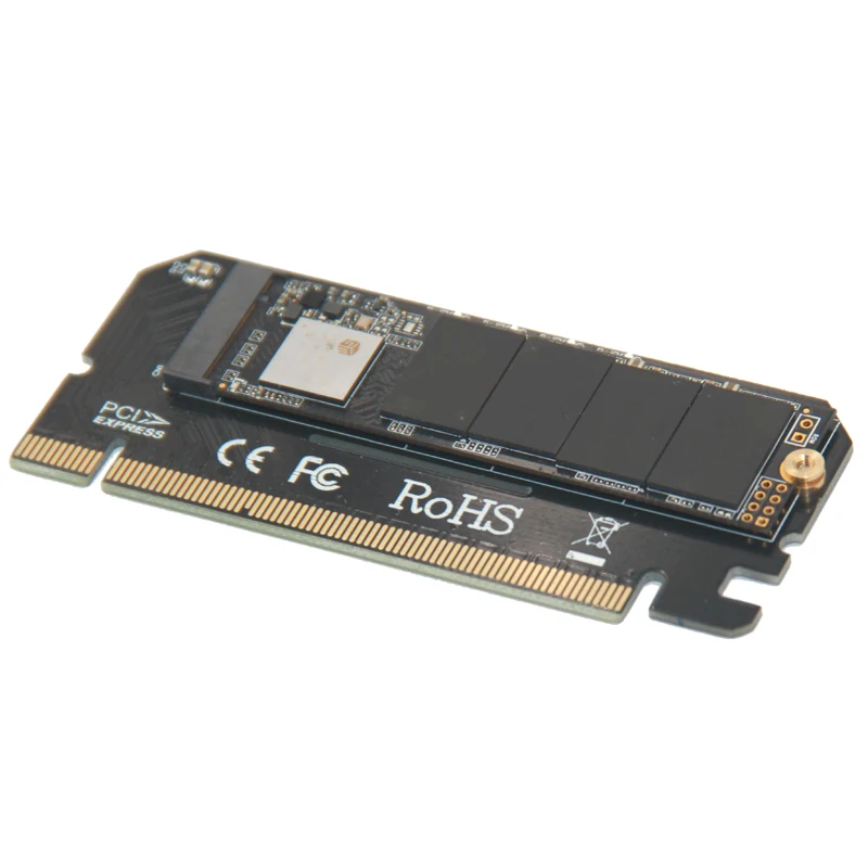 PCI express 16x к M Ключ адаптер NGFF для SAMSUNG 950 PRO M.2 PCI-e 3,0x4 NVMe SSD Настольный ультра скоростной Predator охлаждающий чехол