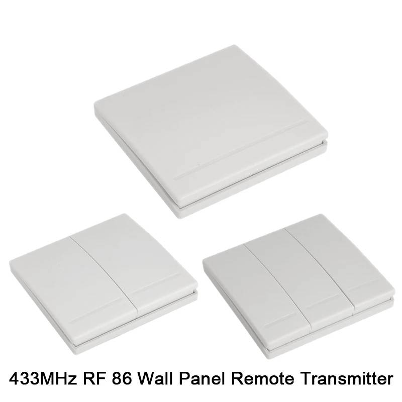 QIACHIP 433 Mhz Беспроводной RF настенный передатчик и AC 110 V 220 V 1 CH Пульт дистанционного управления реле приемник зал спальня свет