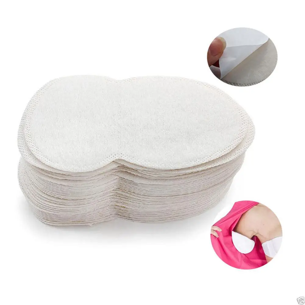 50Pcs Self Adhesive Sweat Pad Underarm Anti Perspiration Sweat Absorbing Pad For Women Men waterproof Deodorant Shield Pad Patch