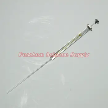 

10ul Glass Micro Syringe, 0.01ml Lab Trace Injector With Flat Needle Tip