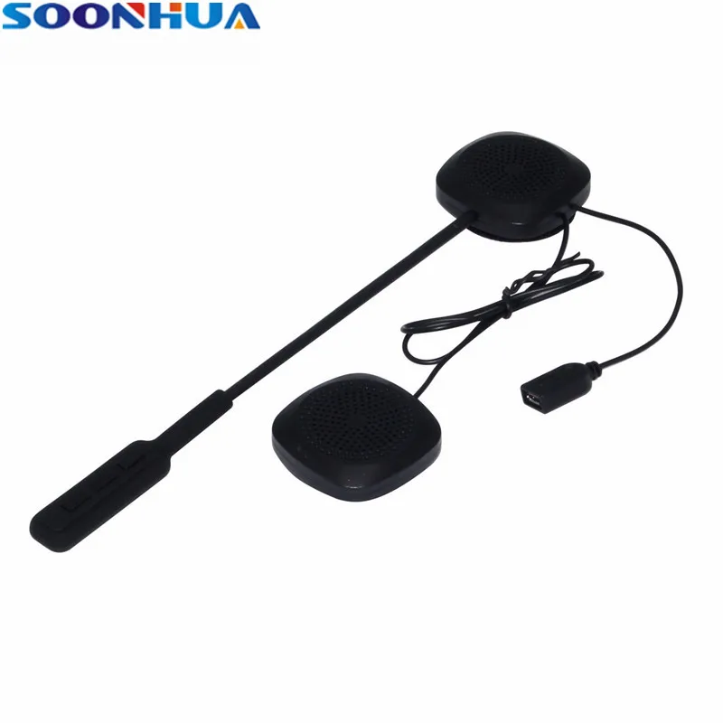 SOONHUA Motor Helmet Wireless Bluetooth Headset Motorcycle Helmet